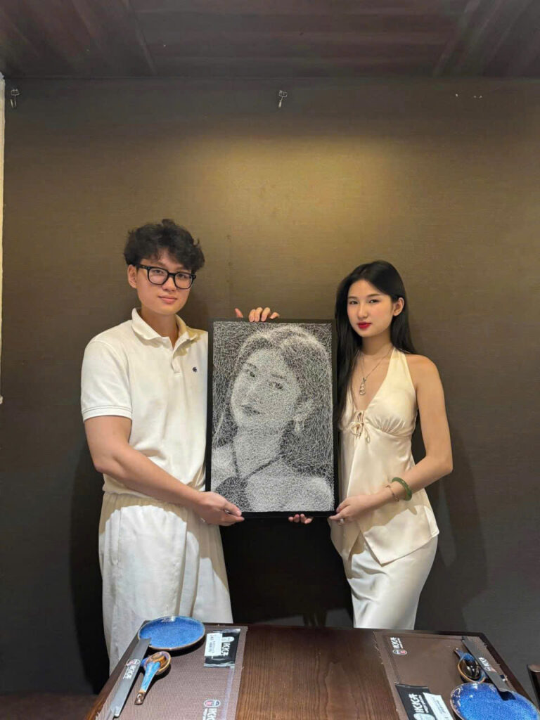 Hình ảnh thực tế Tranh Dây